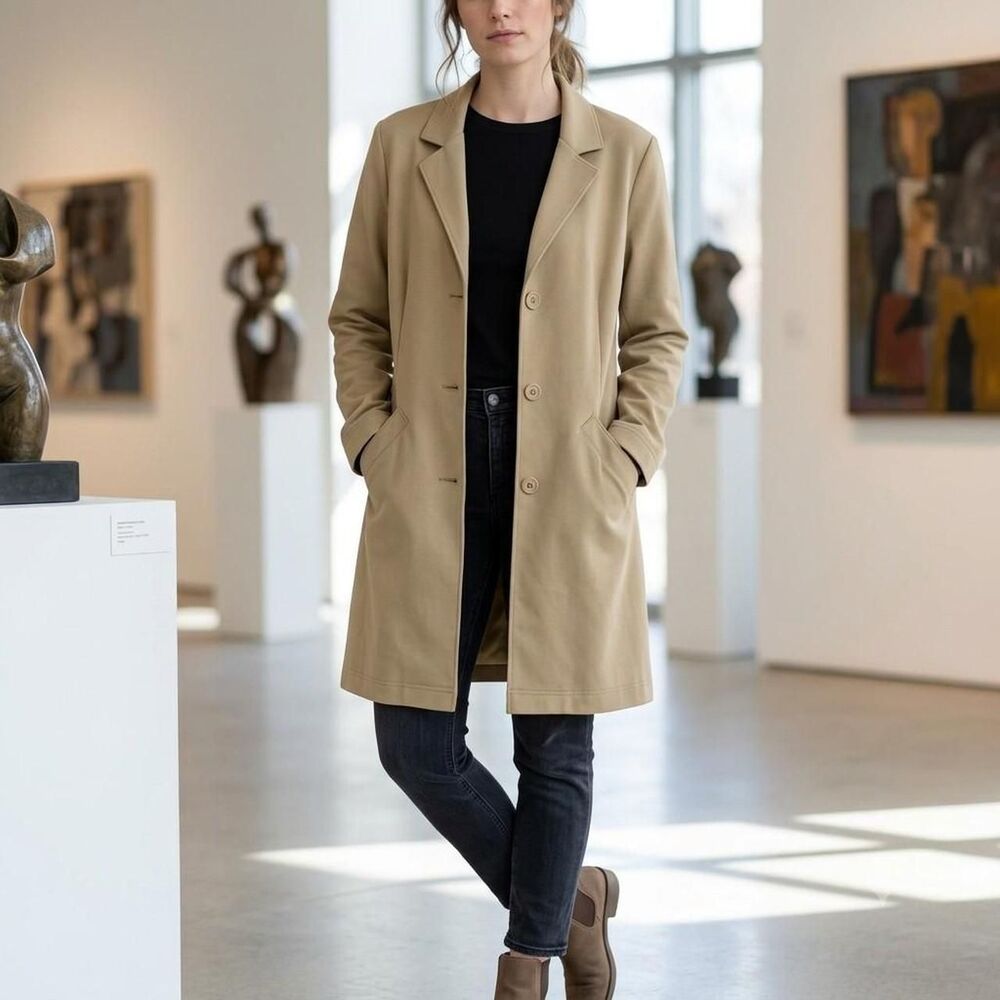Unbranded Women's Tan and Khaki Coat